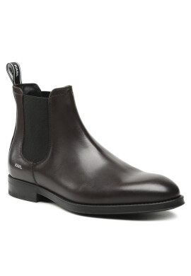 KARL LAGERFELD Боти тип челси KL12060 Dark Brown Lthr - Mera.bg