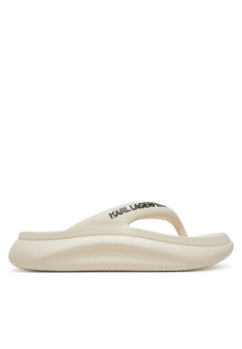 KARL LAGERFELD Джапанки Skoona II KL85025 Бял - Mera.bg