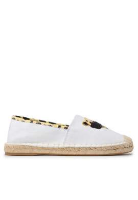 KARL LAGERFELD Еспадрили KL80117L White Canvas w/Yellow - Mera.bg