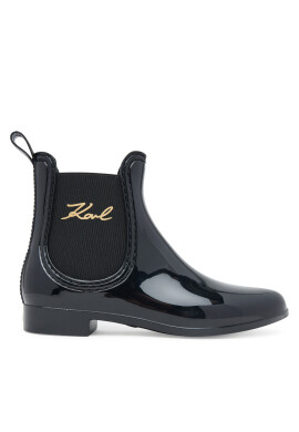 KARL LAGERFELD Гумени ботуши Kalosh II KL94775 Черен - Mera.bg
