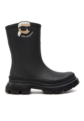 KARL LAGERFELD Гумени ботуши Trekka KL43567 Черен - Mera.bg
