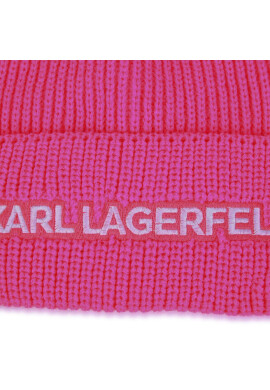 Karl Lagerfeld Kids Шапка Z11063 Розов - Mera.bg