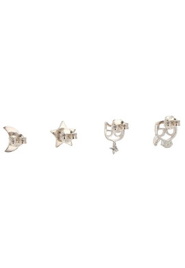 KARL LAGERFELD Комплект 2 чифта обеци 230W3934 Silver 290 - Mera.bg