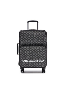 KARL LAGERFELD Самолетен куфар за ръчен багаж 235W3014 Черен - Mera.bg