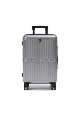 KARL LAGERFELD Малък твърд куфар 210W3022 Silver A290 - Mera.bg