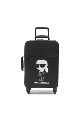 KARL LAGERFELD Самолетен куфар за ръчен багаж 230W3198 Black A999 - Mera.bg