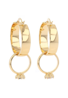 KARL LAGERFELD Обици 231W3922 Gold - Mera.bg