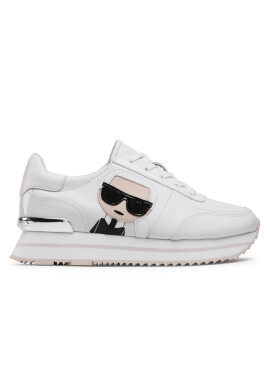 KARL LAGERFELD Сникърси KL61930 White Lthr/Suede - Mera.bg