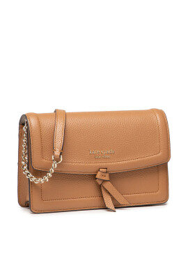 Kate Spade Дамска чанта Knott Pebbled Leather Flap Cro K6830 Bungalow 200 - Mera.bg
