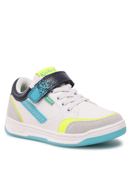 Kickers Сникърси Kouic KI-928540-30 S Blanc Gris Fluo 32 - Mera.bg