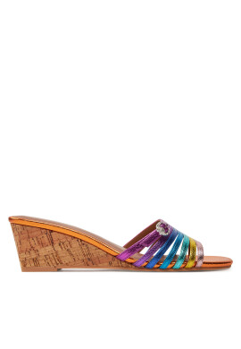Kurt Geiger Чехли Pierra Wedge Heel 2029069109 Цветен - Mera.bg