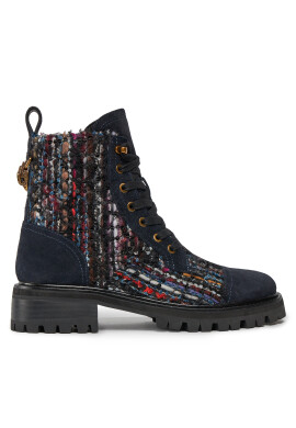 Kurt Geiger Туристически oбувки 225-Kensington Combat Boot 554589619 Тъмносин - Mera.bg
