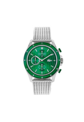 Lacoste Часовник 2011255 Silver/Green - Mera.bg