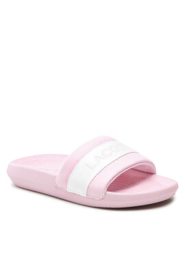Lacoste Чехли Croco Slide 0722 1 Cfa 7-43CFA0005208 Lt Pink/Wht - Mera.bg