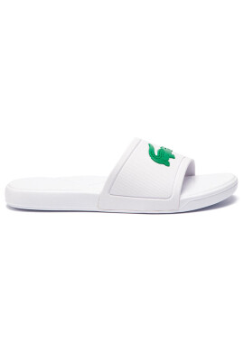 Lacoste Чехли L.30 Slide 119 2 Cuj 7-37CUJ0011082 White/Green - Mera.bg