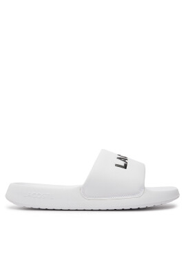 Lacoste Чехли Serve Slide 1.0 747CMA0025 Бял - Mera.bg