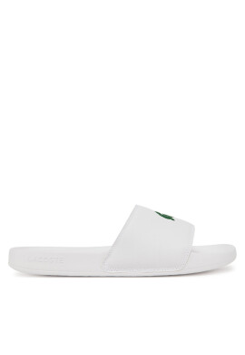 Lacoste Чехли Serve Sliders 7-49CMA0041 Бял - Mera.bg