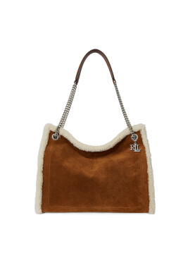 LAUREN RALPH LAUREN Дамска чанта Large Bradley 431980180001 Кафяв - Mera.bg