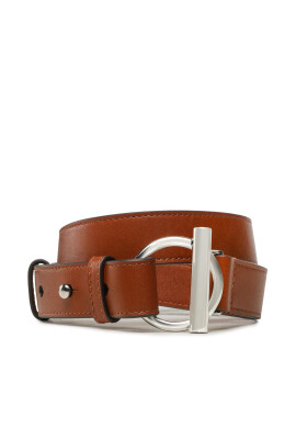 Lauren Ralph Lauren Дамски колан Toggle Ring 412897551001 Кафяв - Mera.bg