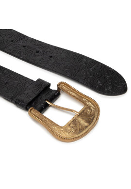 Lauren Ralph Lauren Дамски колан Western Tool 412873088002 Black - Mera.bg