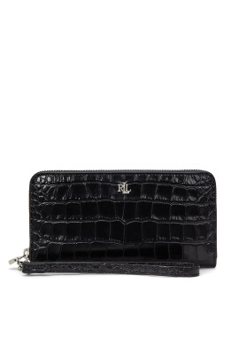 LAUREN RALPH LAUREN Голям дамски портфейл 432951543003 Черен - Mera.bg