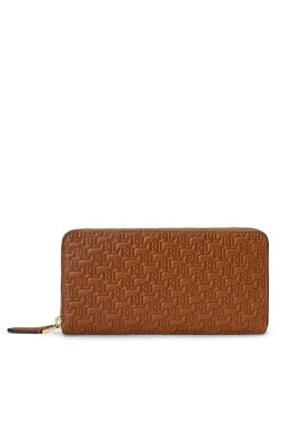 Lauren Ralph Lauren Голям дамски портфейл Zip Cont Wlt 432883655007 Lauren Tan - Mera.bg