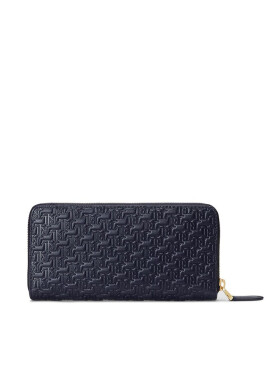 Lauren Ralph Lauren Голям дамски портфейл Zip Cont Wlt 432883655008 French Navy - Mera.bg