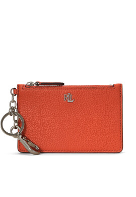 LAUREN RALPH LAUREN Калъф за кредитни карти Zip Card Cas 432947628008 Оранжев - Mera.bg