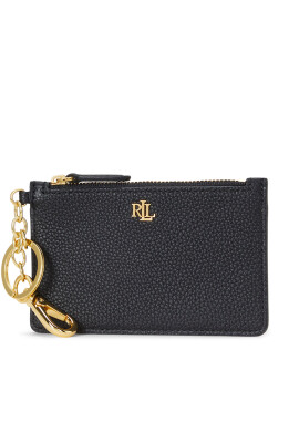 LAUREN RALPH LAUREN Калъф за визитки Zip Carid Cas 432947628001 Черен - Mera.bg