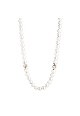 LAUREN RALPH LAUREN Колие Nk 16In Pearl Collar 14N00547 Бял - Mera.bg