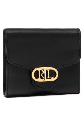 Lauren Ralph Lauren Малък дамски портфейл Logo Comp 432824915001 Medium Black - Mera.bg