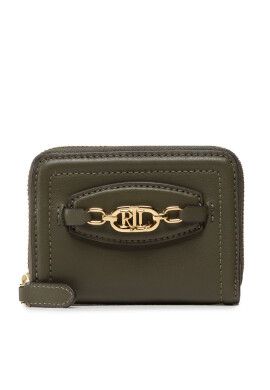 Lauren Ralph Lauren Малък дамски портфейл Ovl Smp Zip 432871780004 Classic Olive - Mera.bg
