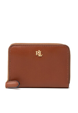LAUREN RALPH LAUREN Малък дамски портфейл Sm Zip Wllet 432876729004 Кафяв - Mera.bg