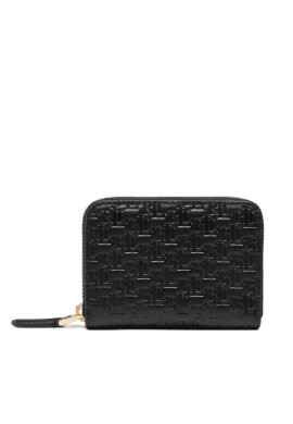 Lauren Ralph Lauren Малък дамски портфейл Sm Zip Wllet 432883664001 Black - Mera.bg