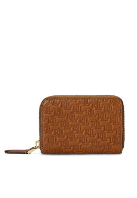 Lauren Ralph Lauren Малък дамски портфейл Sm Zip Wllet 432883664007 Lauren Tan - Mera.bg