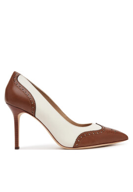 LAUREN RALPH LAUREN Обувки на ток Lynden 802904318002 Бял - Mera.bg