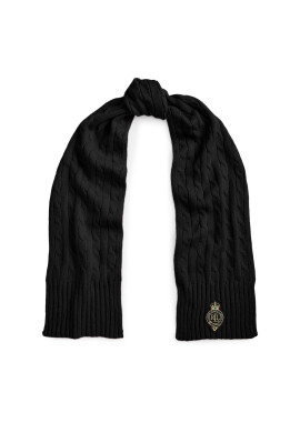 LAUREN RALPH LAUREN Зимен шал 454P04456003 Черен - Mera.bg