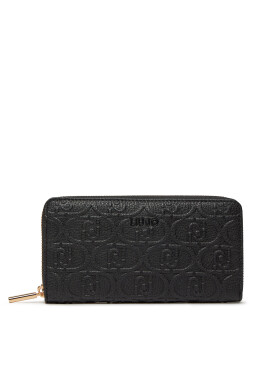 Liu Jo Голям дамски портфейл Ecs Xl Zip Around AA4161 E0003 Nero 22222 - Mera.bg