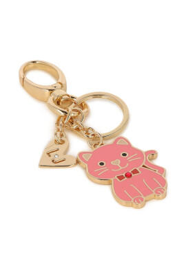 Liu Jo Ключодържател Cat Key Ring AF3266 A0001 Gold/Pink S1407 - Mera.bg