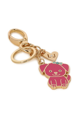 Liu Jo Ключодържател Dog Jey Ring AF3264 A0001 Gold/Fuxia S1G15 - Mera.bg