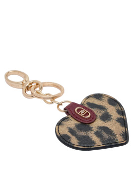 Liu Jo Ключодържател Heart Key Ring AF5207 E0419 09155 Кафяв - Mera.bg