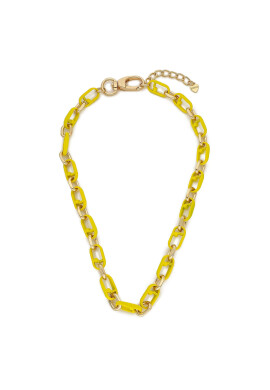 Liu Jo Колие Collana BJXLJ356 Жълт - Mera.bg