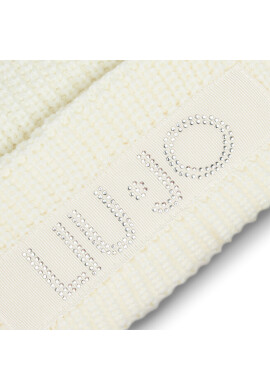 Liu Jo Шапка Cappello Logo Applic 2F3041 M0300 2F3041 M0300 Bianco Lana 00086 - Mera.bg
