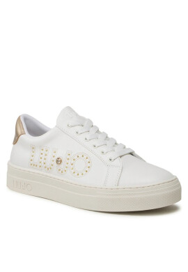 Liu Jo Сникърси Alicia 506 4A3703 EX097 White/Gold 03D05 - Mera.bg
