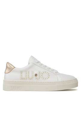 Liu Jo Сникърси Alicia 506 4A3703 EX097 White/Gold 03D05 - Mera.bg
