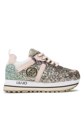 Liu Jo Сникърси Maxi Wonder 518 4A3315 EX135 Light Gold 04178 - Mera.bg