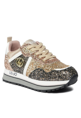 Liu Jo Сникърси Maxi Wonder 604 4F3301 TX007 D Gold 00529 - Mera.bg