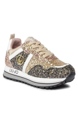 Liu Jo Сникърси Maxi Wonder Glitter 4F3301 TX007 S Златист - Mera.bg