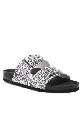LOVE MOSCHINO Чехли JA28073G1EIJ010A Bia/Ner - Mera.bg