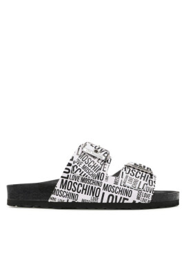 LOVE MOSCHINO Чехли JA28073G1EIJ010A Bia/Ner - Mera.bg